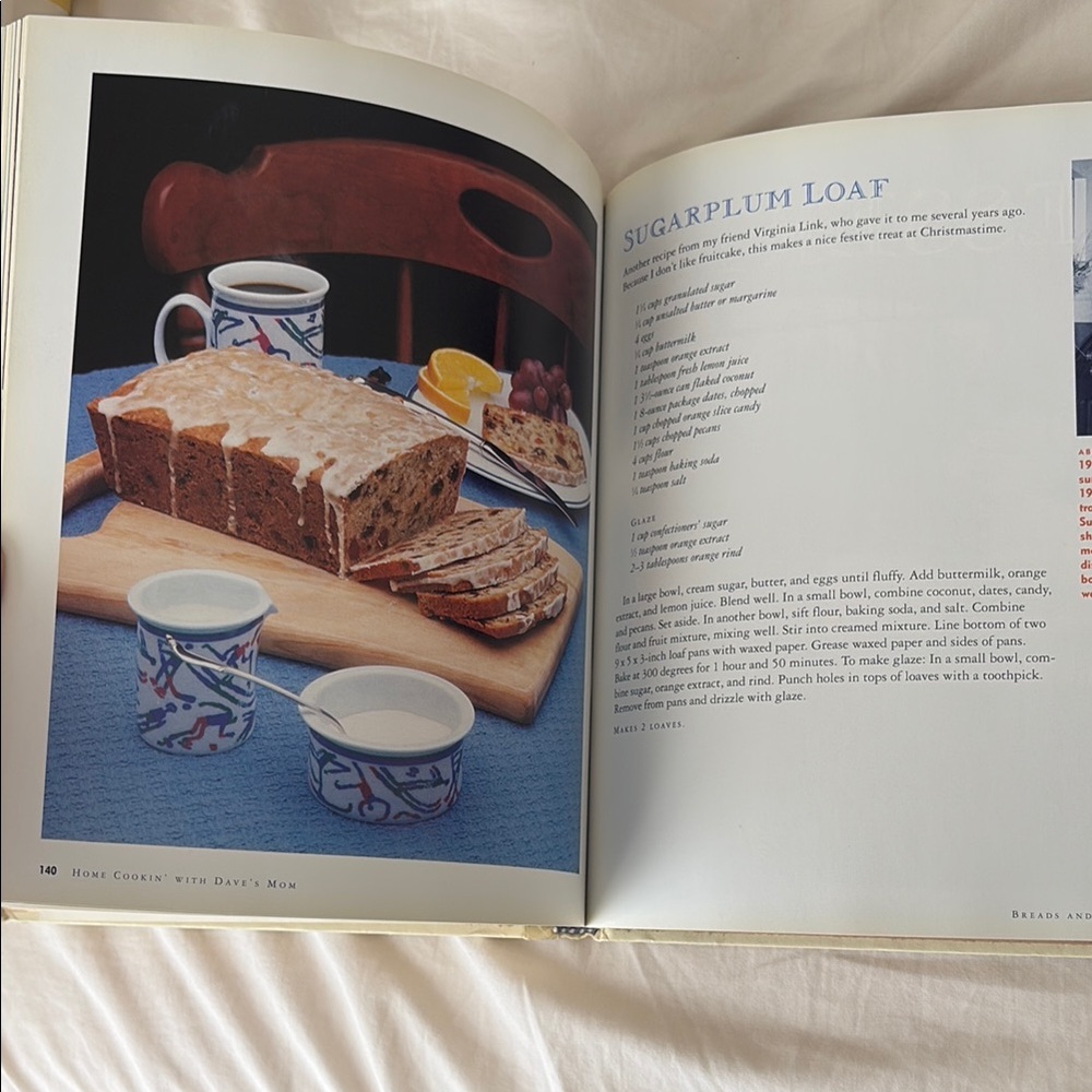 ❤️3/$15❤️ Home Cookin' with Dave's (Letterman) Mom Cookbook - Picture 12 of 15